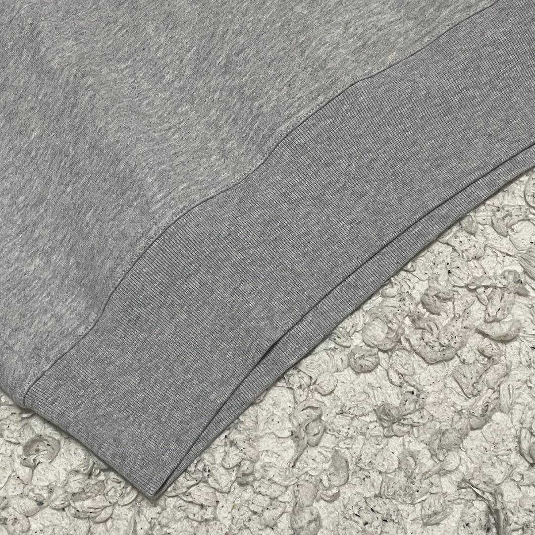 【美品】PATOU オーガニックコットン オーバーステッチ半袖スウェットシャツ