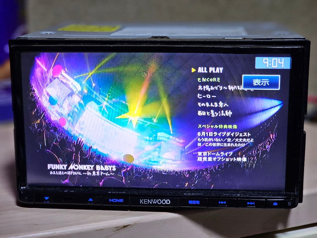 KENWOOD MDV-D403 Bluetoothユニット カーナビ