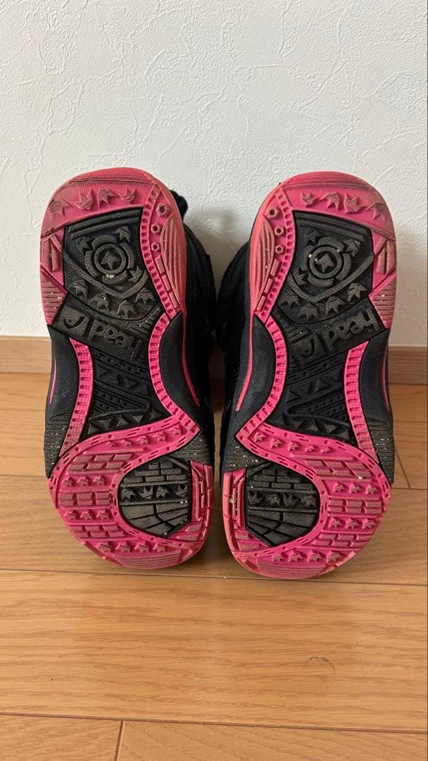 スノーボードブーツ ブラック/ピンク 23 head