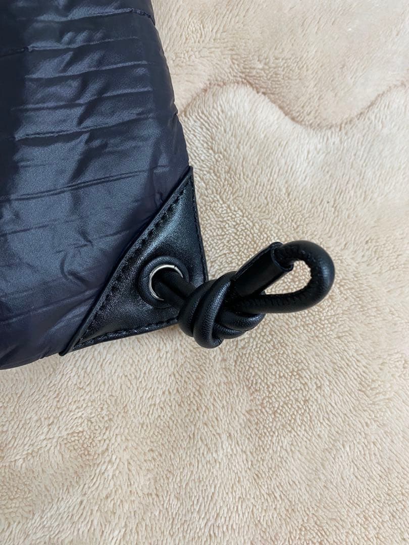 MM6 maison margiela ドローストリングバッグ　ブラック