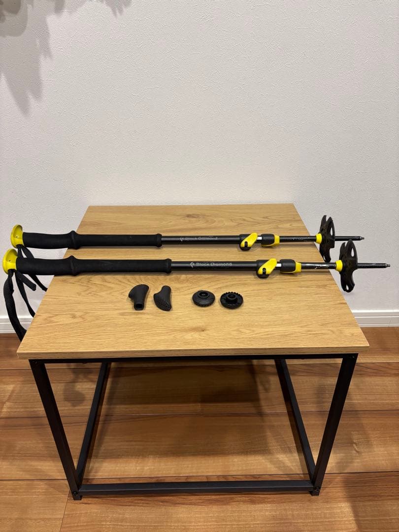  調整可能スキー用ストック　100〜140cm