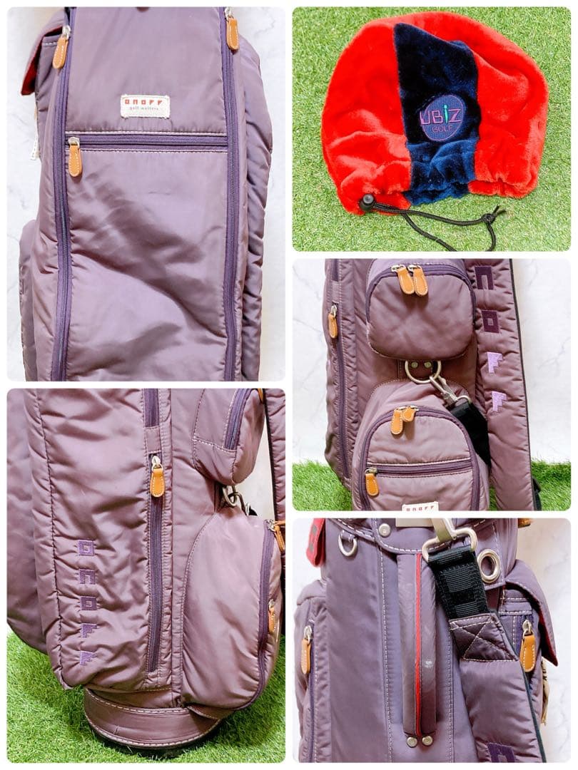 4.初心者オススメ ゴルフクラブ　レディースセット　右利き　バック　オノフ