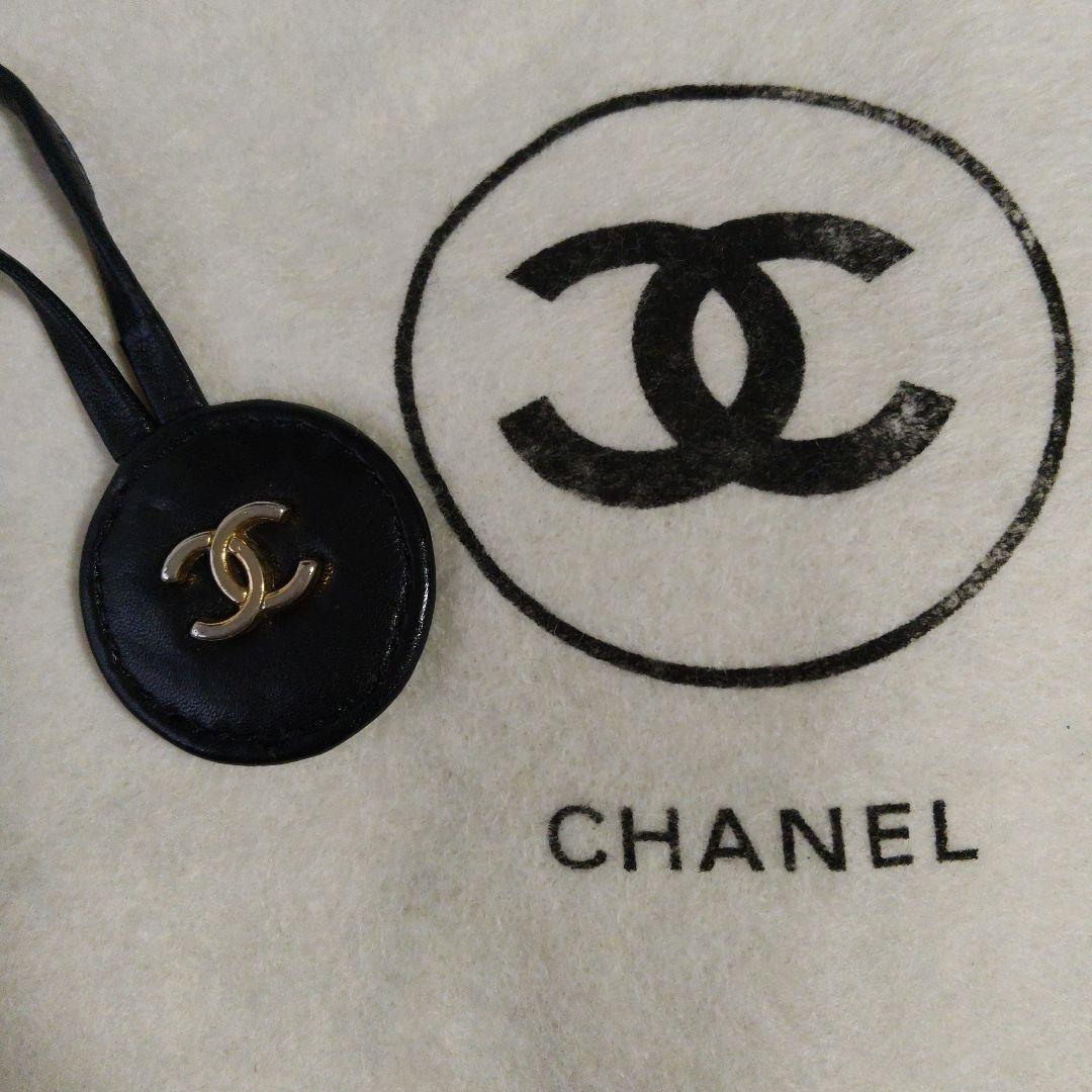 CHANEL　シャネル ブラック ショルダーバッグ　ヴィンテージ　 保存袋付き