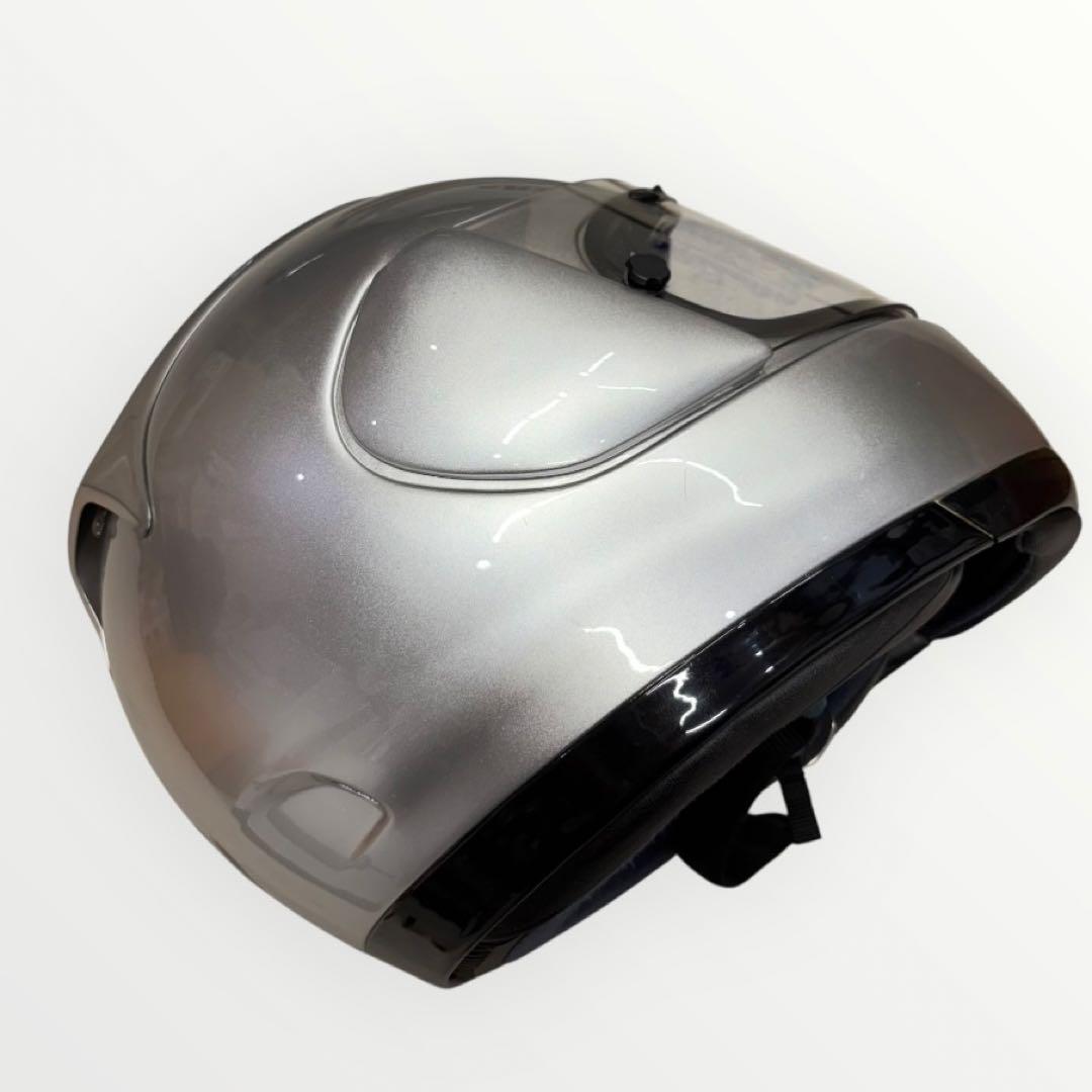 【訳アリ】アライ　フルフェイスヘルメット　ARAI RX-7 シルバーヘルメット