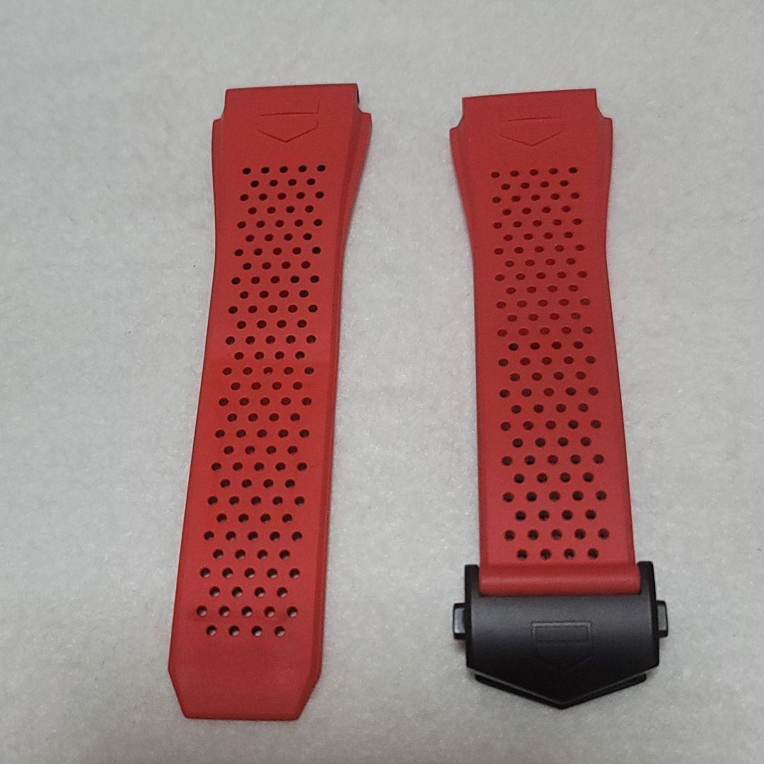 TAG Heuer コネクテッドE3.E4 45mm用レッドラバー