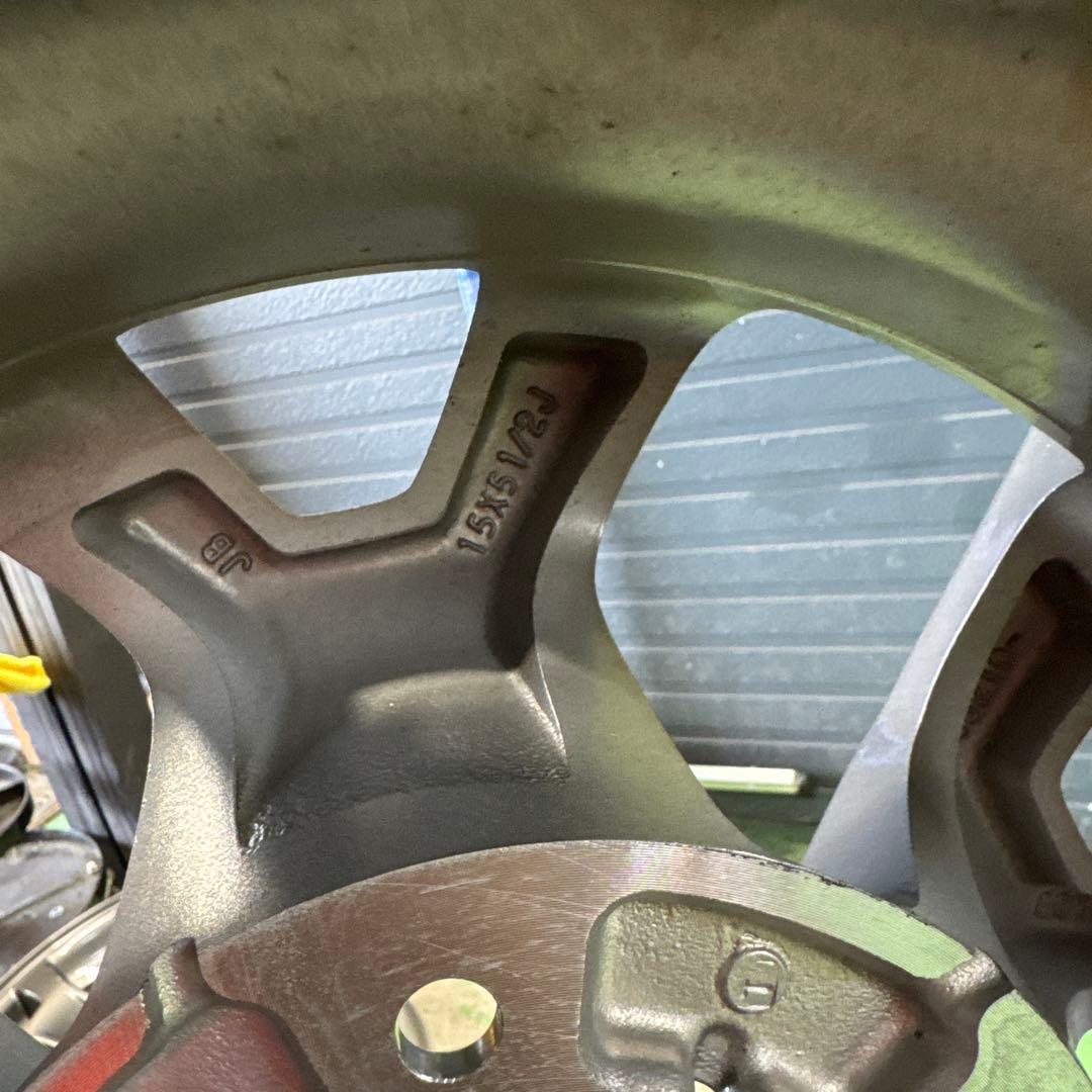 新車外し　ジムニーノマド　純正ホイール