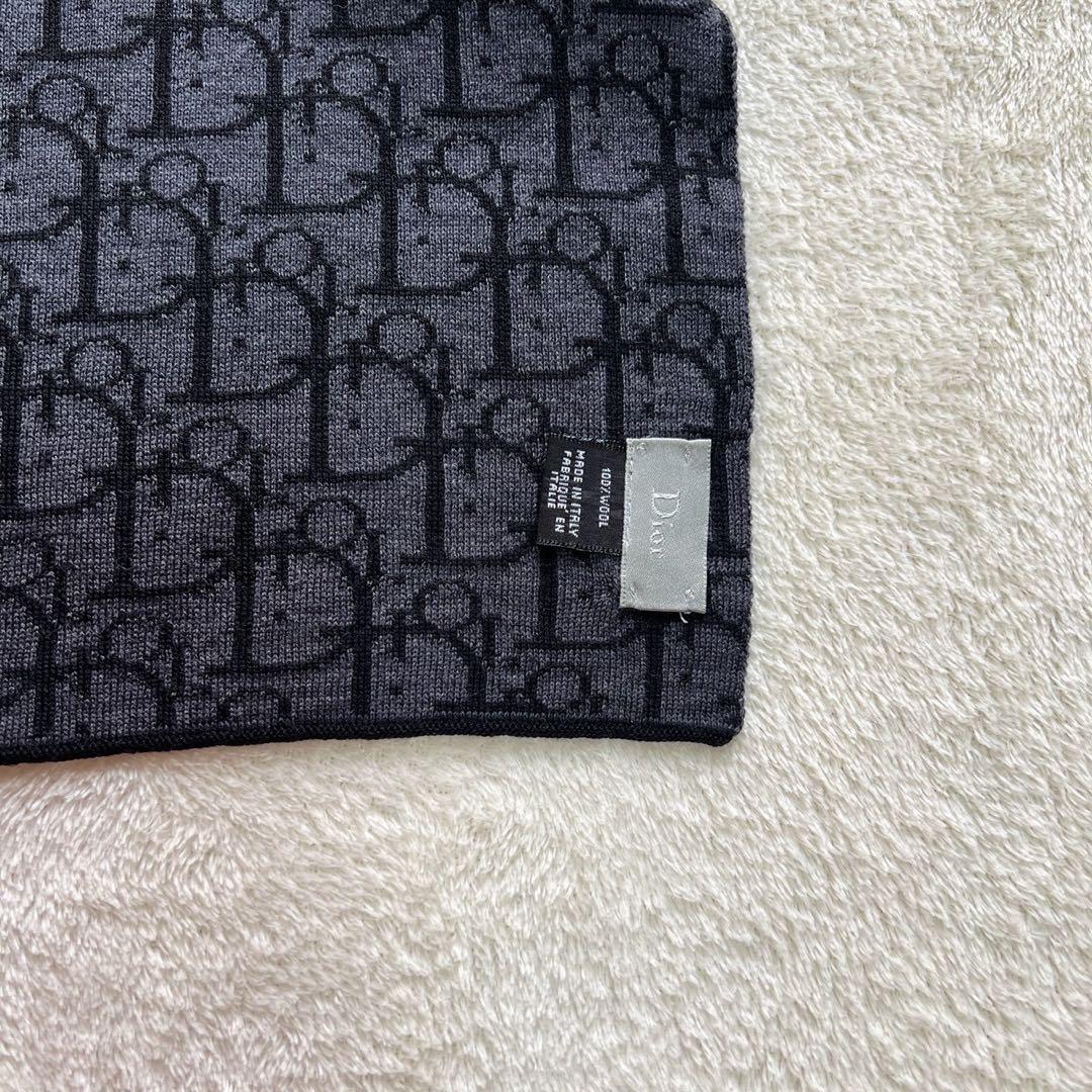 クリスチャンディオール Dior　トロッター マフラー ウール