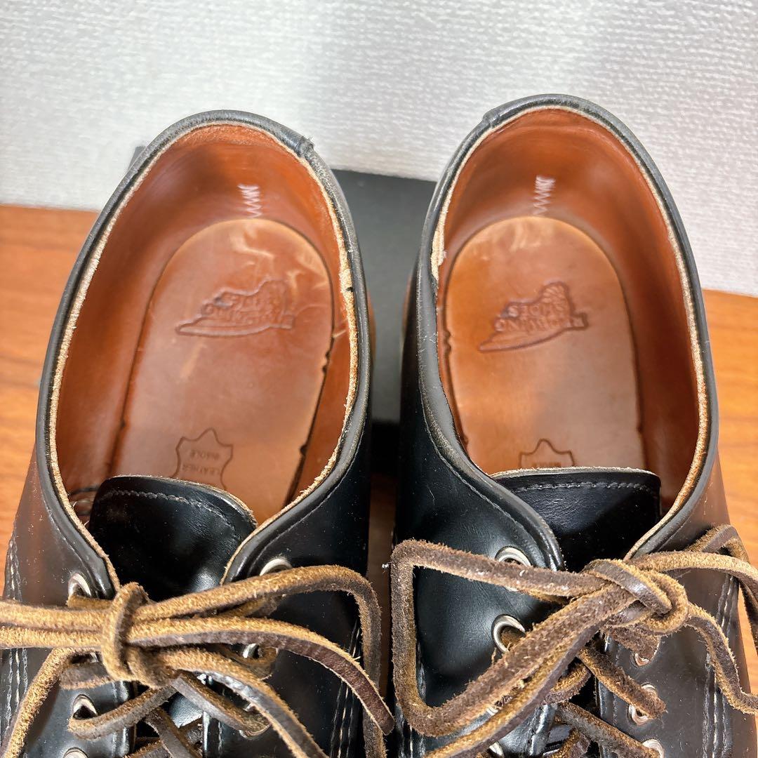 RED WING レッドウイング 8106 オックスフォード 黒 短靴 ブラック