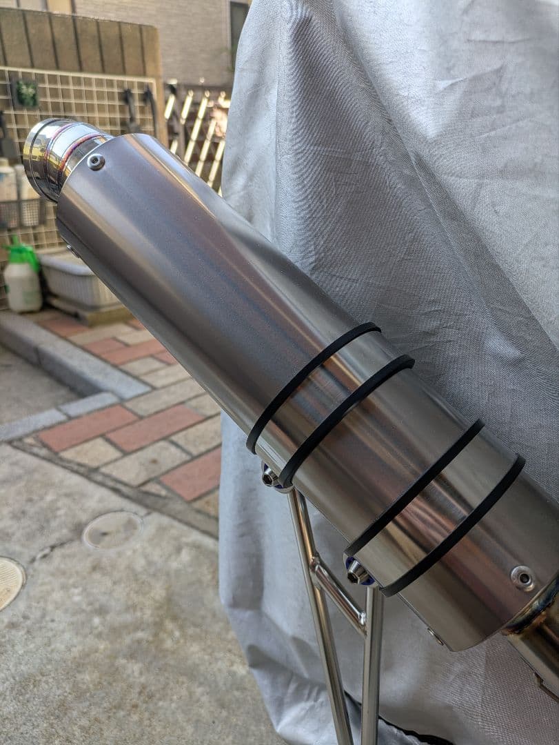 シグナスX　Garageバル×yutakaチャンネルコラボマフラー(限定品)