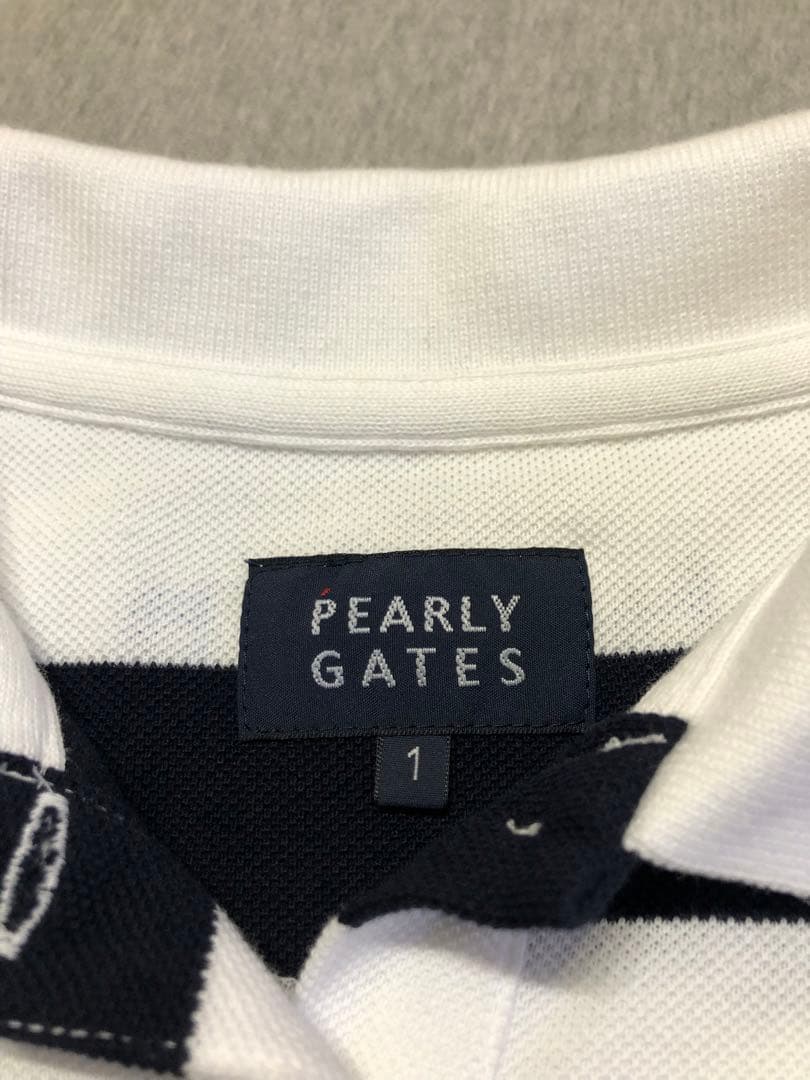 美品　パーリーゲイツ　スヌーピー　ボーダー　ポロシャツ