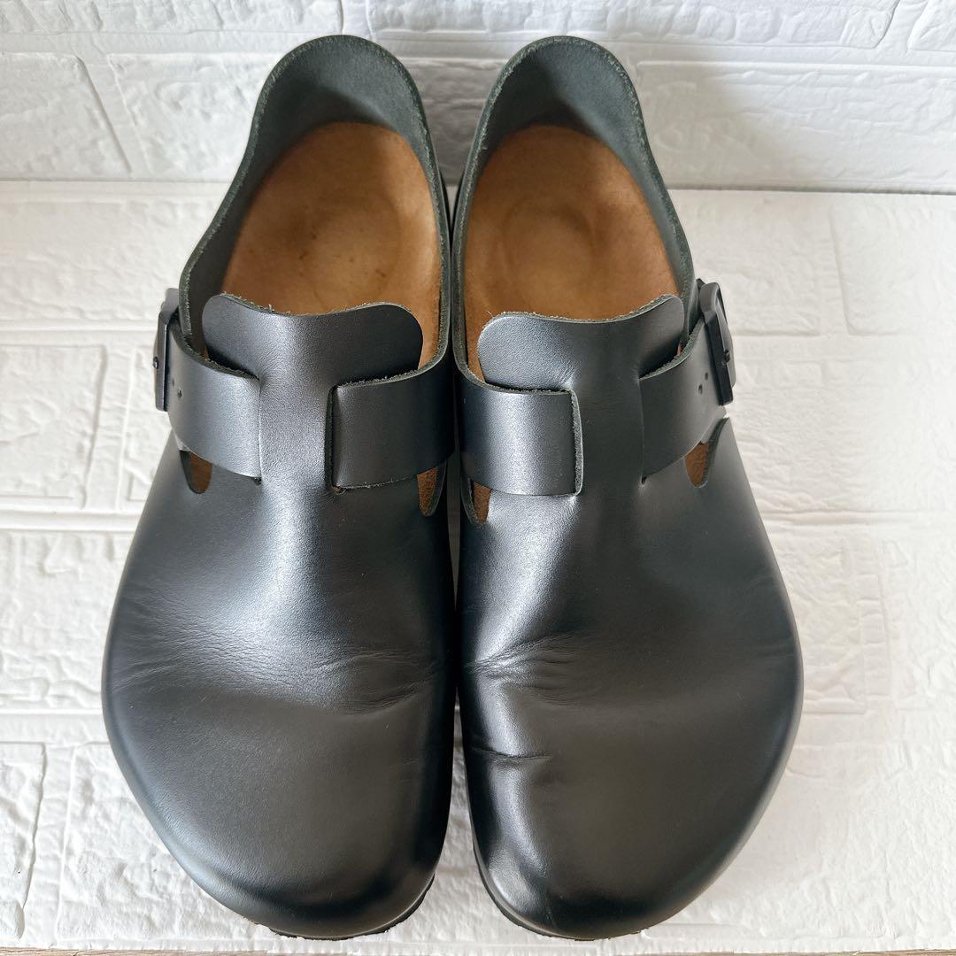 BIRKENSTOCK ロンドン 43 ブラック 28cm レザー LONDON