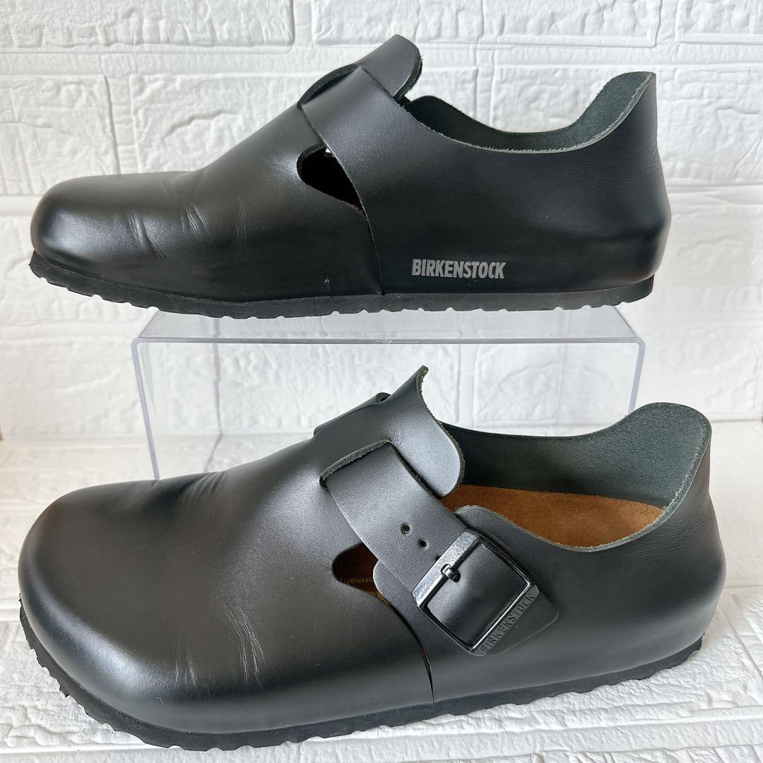 BIRKENSTOCK ロンドン 43 ブラック 28cm レザー LONDON