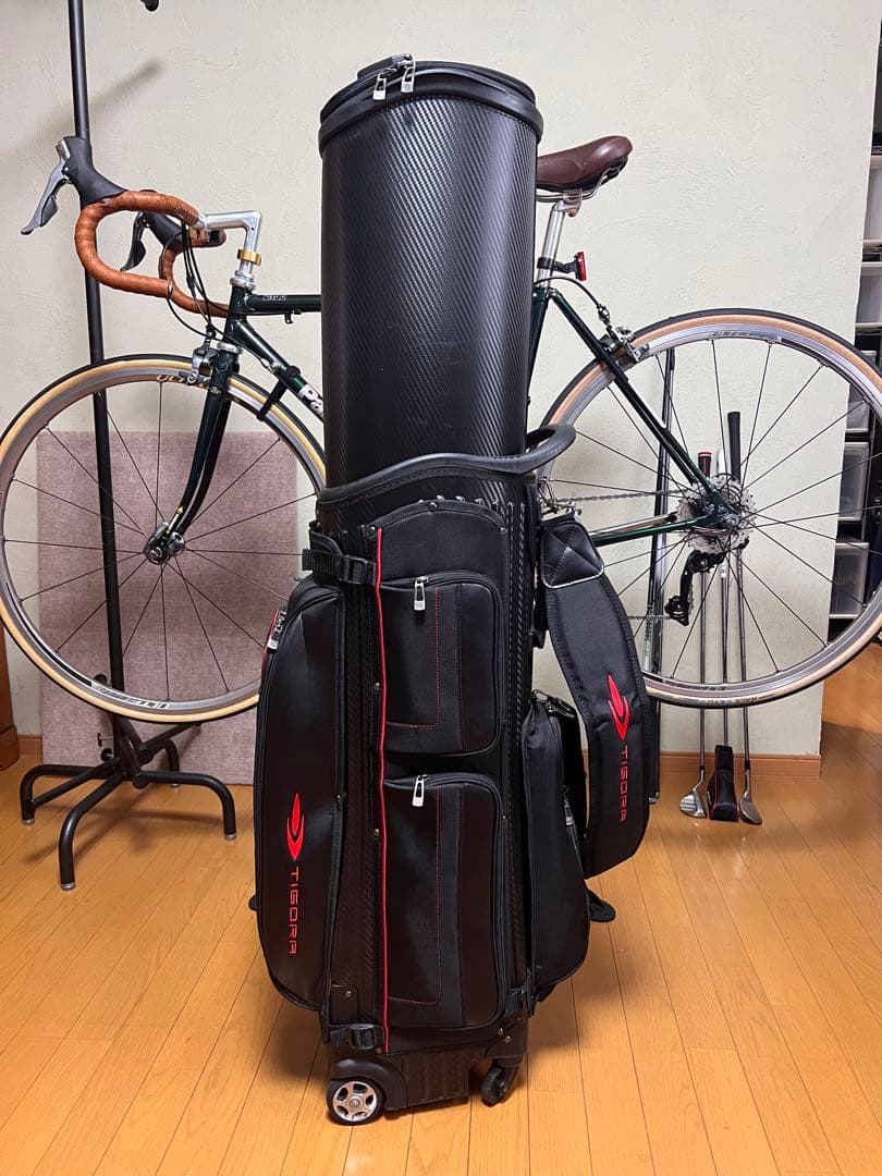 旅行用キャディーバッグ　HELIX×TIGORAコラボ