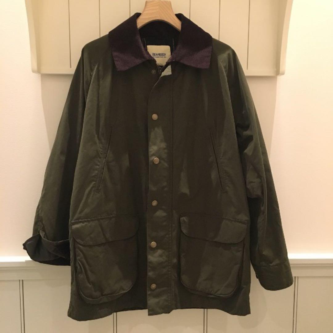 BEAMS BOY ウェザーワックスライトブルゾン