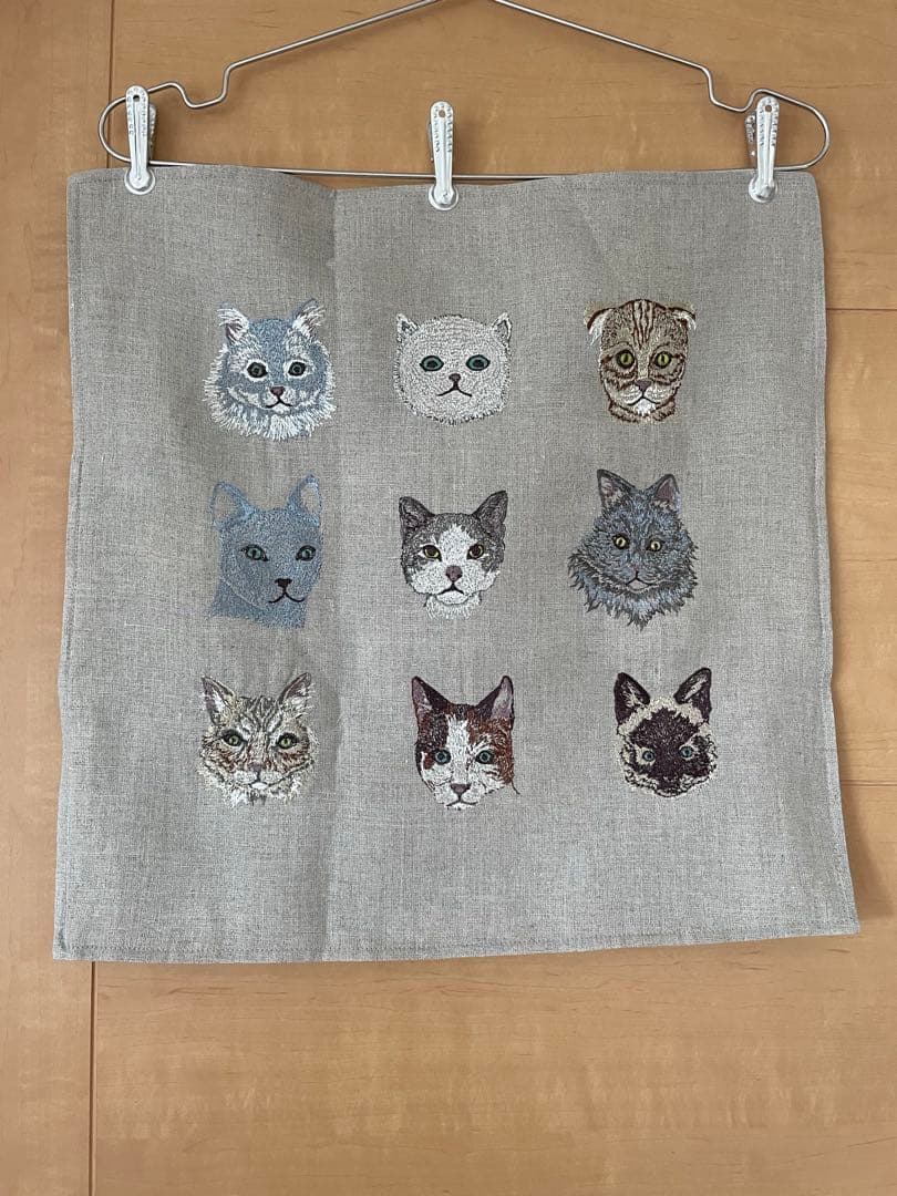 【新品】コーラルアンドタスク　Coral&Tusk クッションカバー 9匹の猫