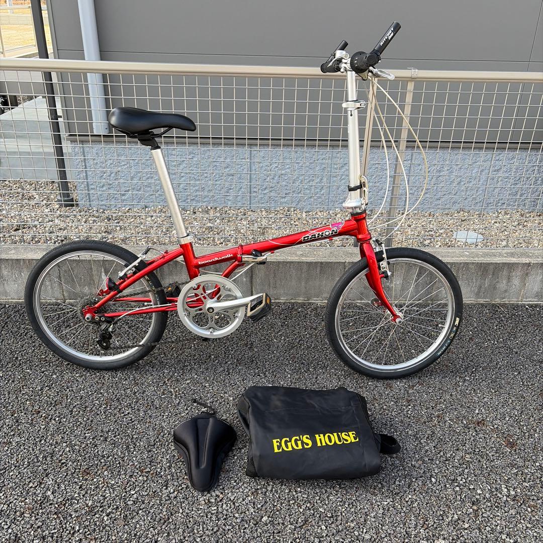 【愛知県手渡し】DAHON boardwalk オレンジ