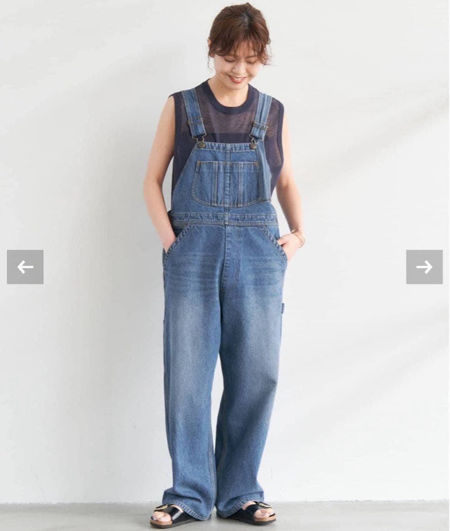 Spick & Span S.Shiori*S デニムサロペット 美品