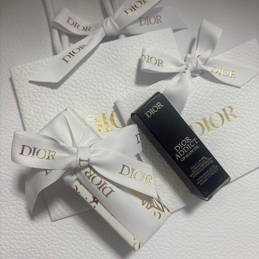 ☆DIOR☆ディオールアディクト リップ グロウ オイル&キーリングギフトセット
