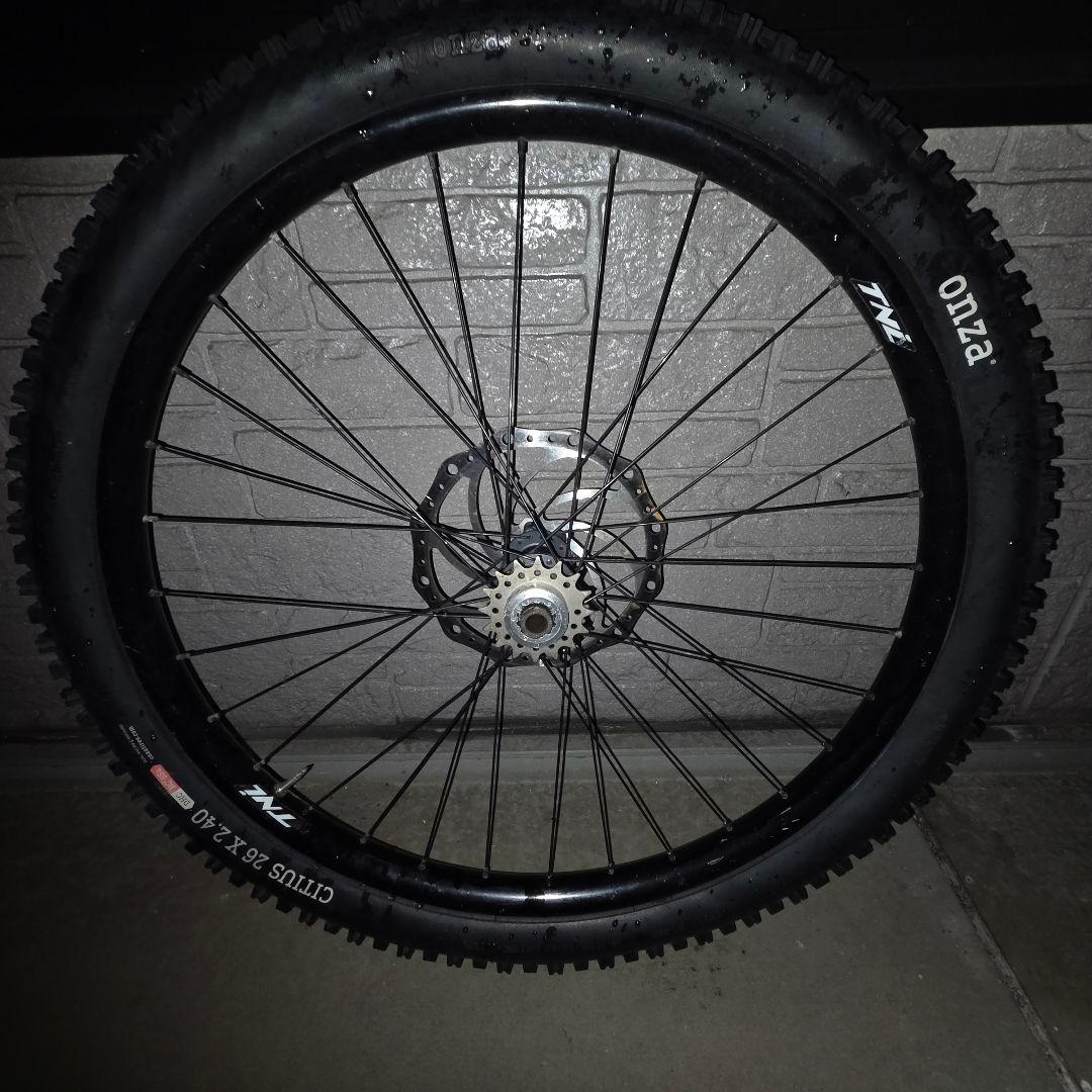 Syncros & TNL 26インチ ホイールセットおまけシングルギア　セール
