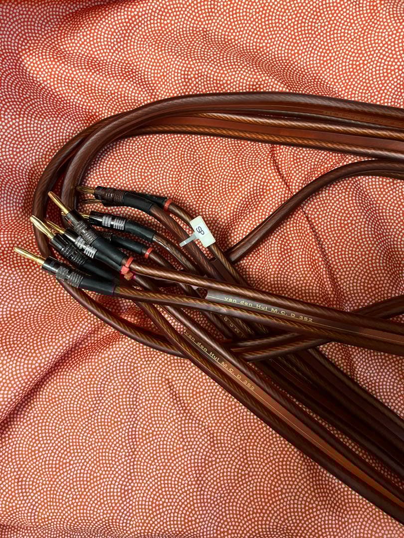 スピーカーケーブル　van den hul M.C.D 352 ペアセット
