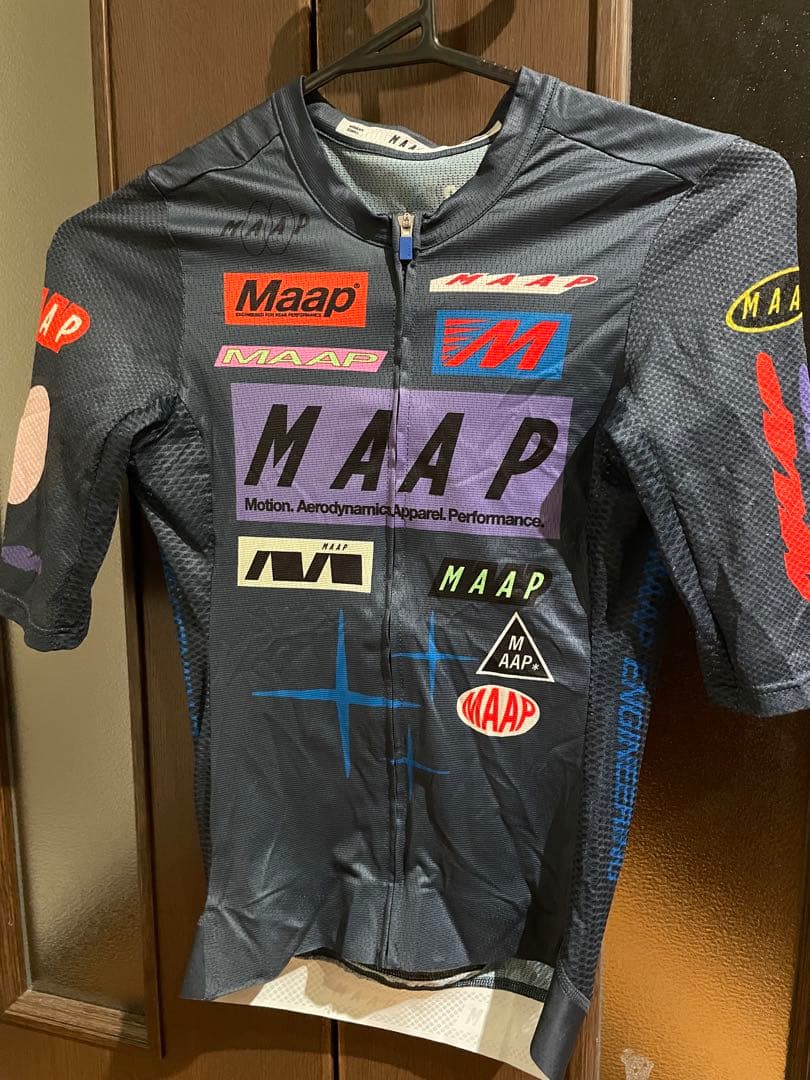  サイクルジャージ ネイビー　レディース XSサイズ