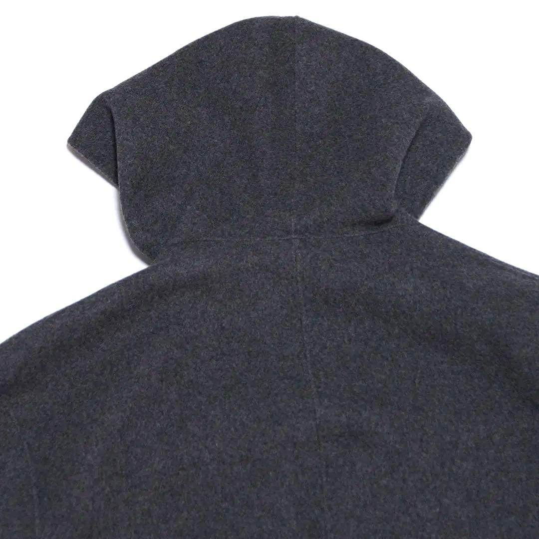 uncrave アンチマイクロバイアル リバーフーデットショートコート グレー