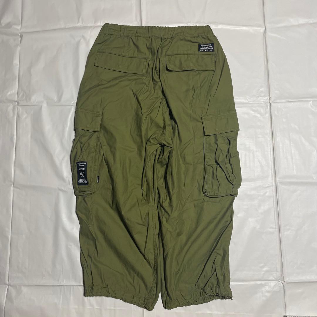 NEIGHBORHOOD WIDE CARGO PT. CO オリーブ Lサイズ