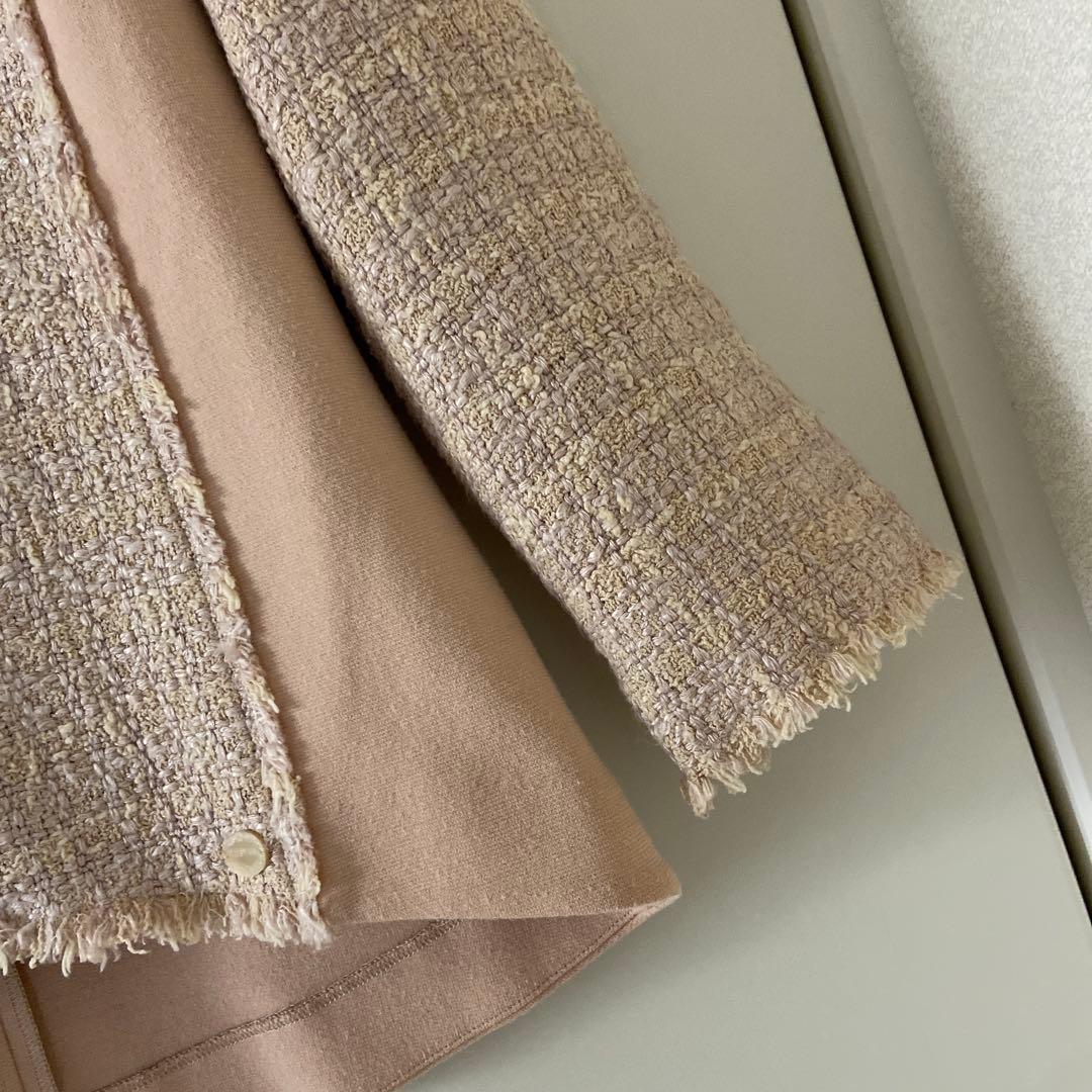 ♡美品♡ フォクシー ツイード カーディガン ジャケット 40 ベリーニ