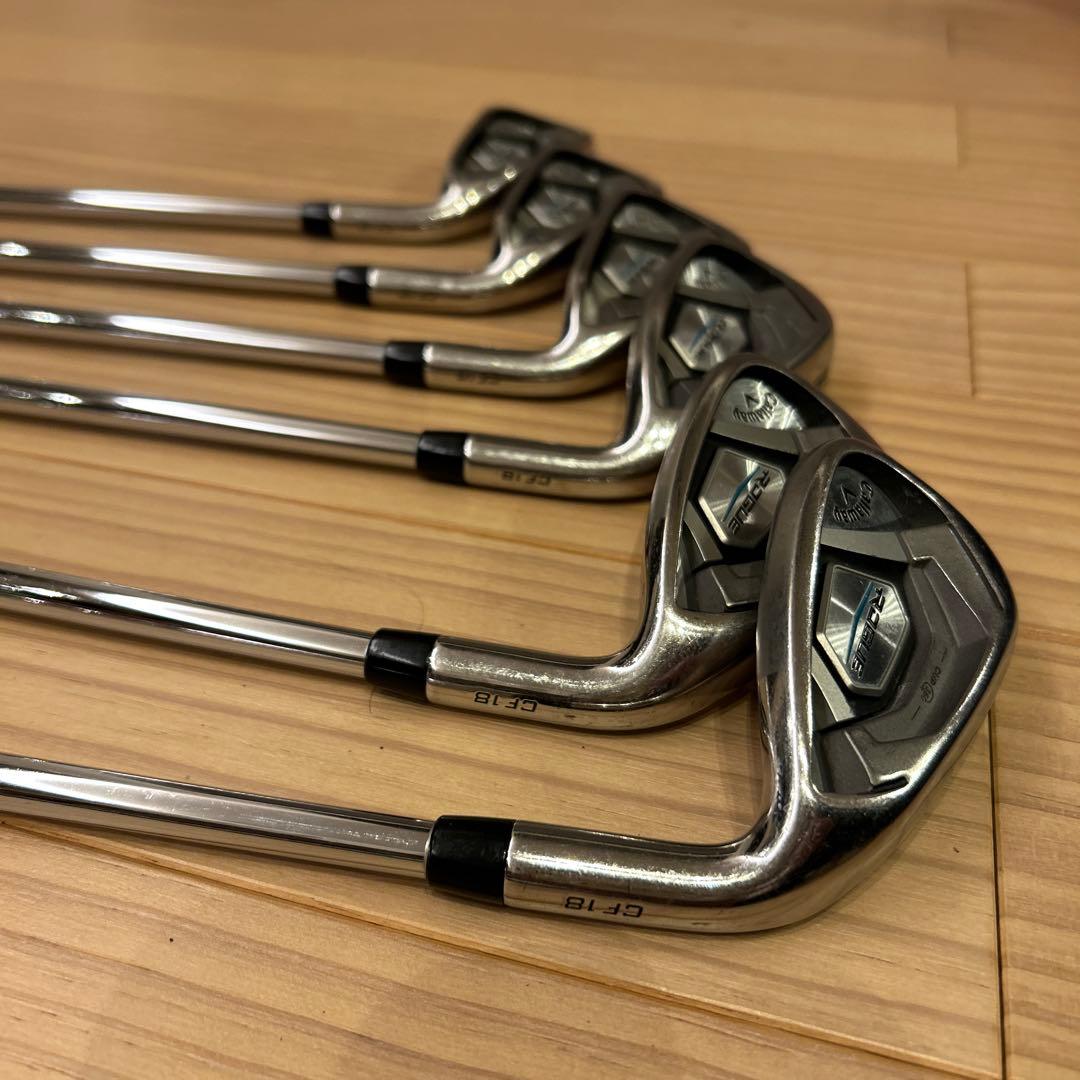 キャロウェイ ローグ　アイアンセット 5〜P 6本セット