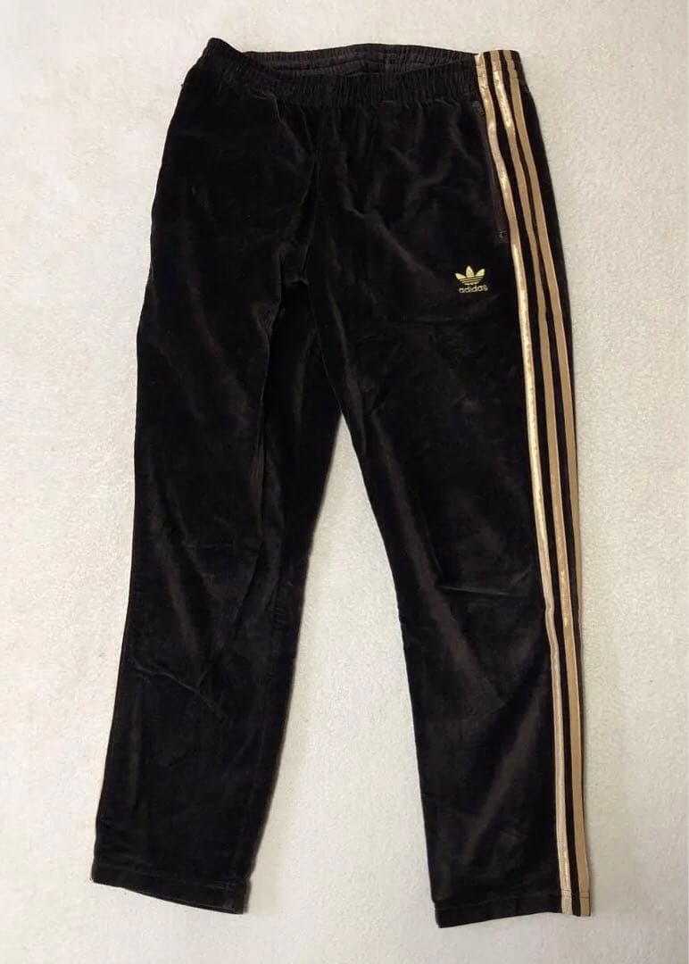 上のみ　adidas BY別注 ベロア トラックジャケット　M