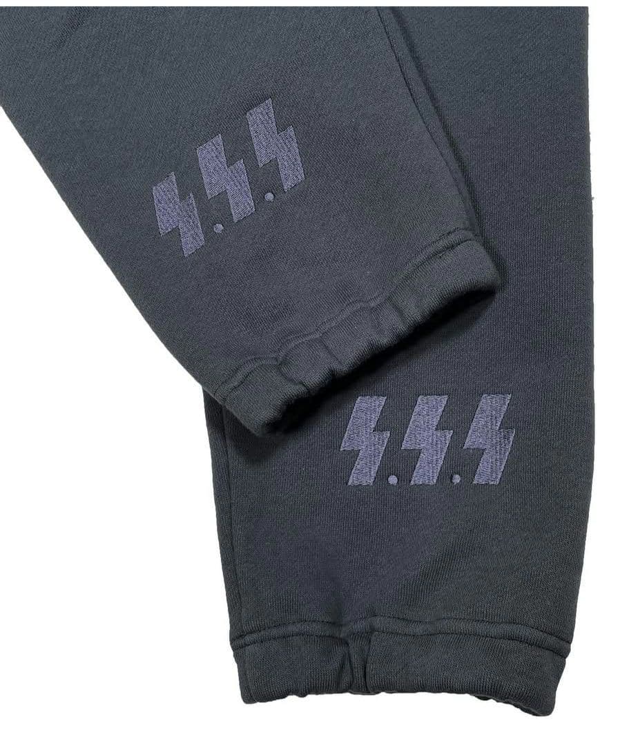 S.S.S 刺繍 セットアップ パーカー スウェット パンツ フーディ