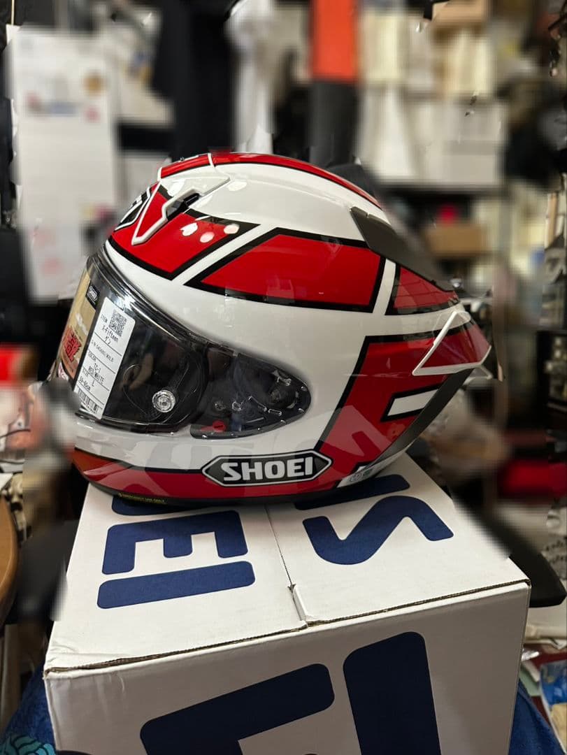 SHOEI X-Fifteen 巨摩グンレプリカヘルメット Lサイズ