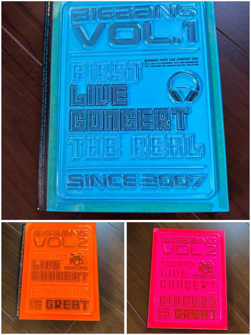 BIGBANG VOL.1 &VOL.2 postcard 3点コーヒープリンス