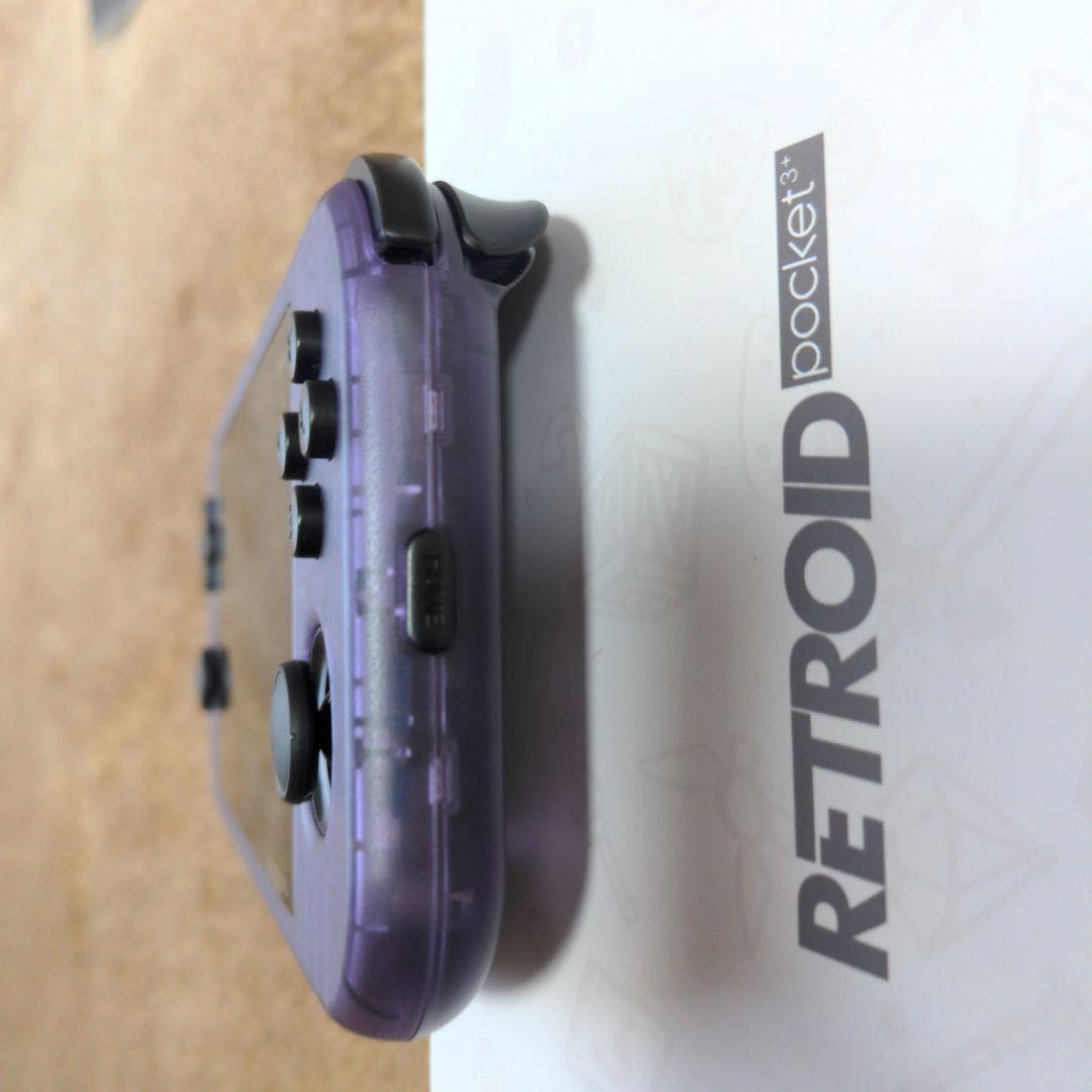 RETROID Pocket 3+ クリアパープル 本体