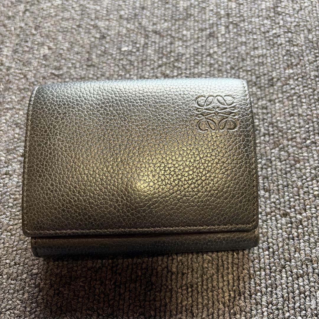 T*様 ロエベ LOEWE 三折財布 C660TR2X02 トライフォールド ウ