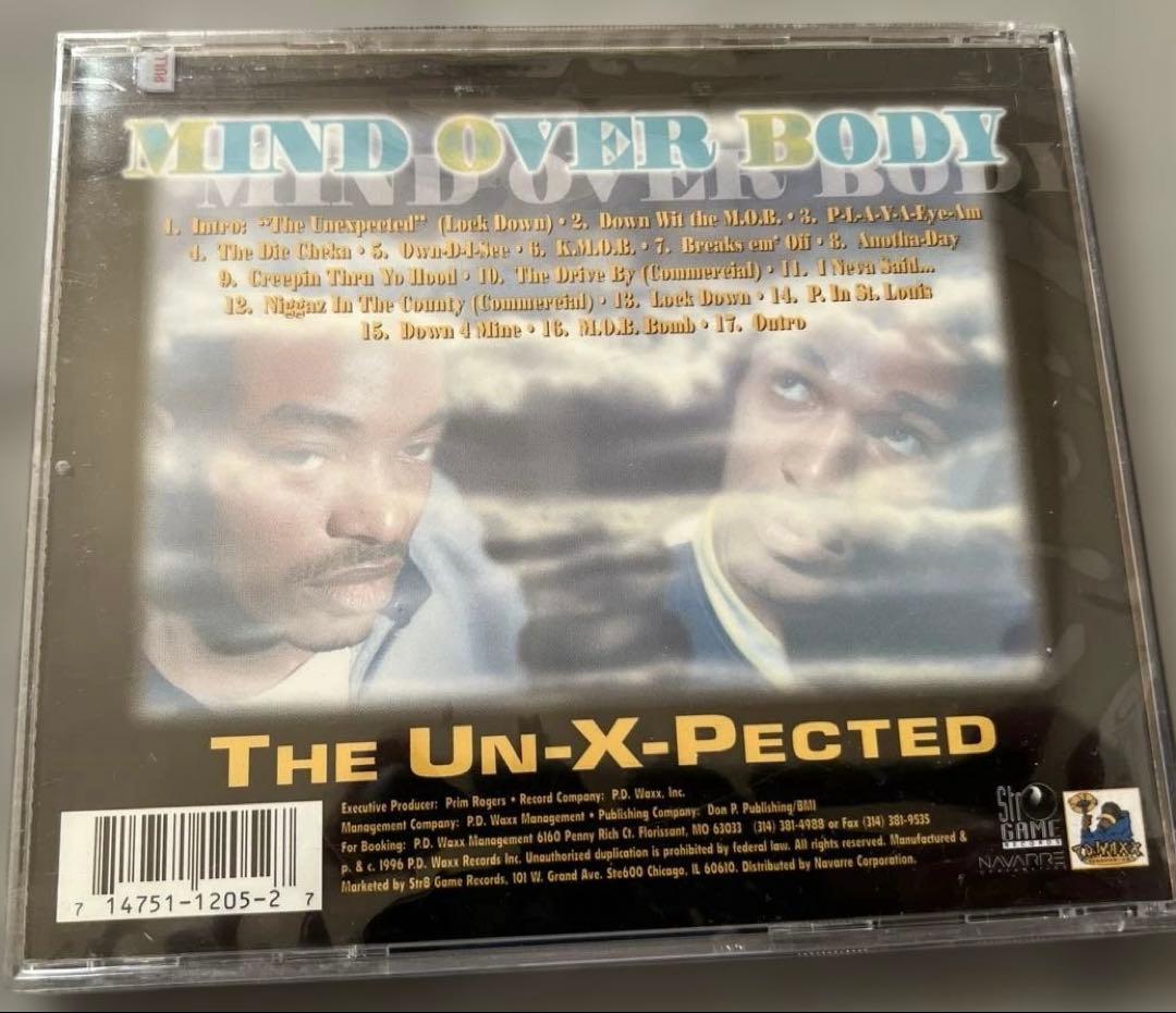 洋楽 MINDBODY THE UN-X-PECTED g-rap
