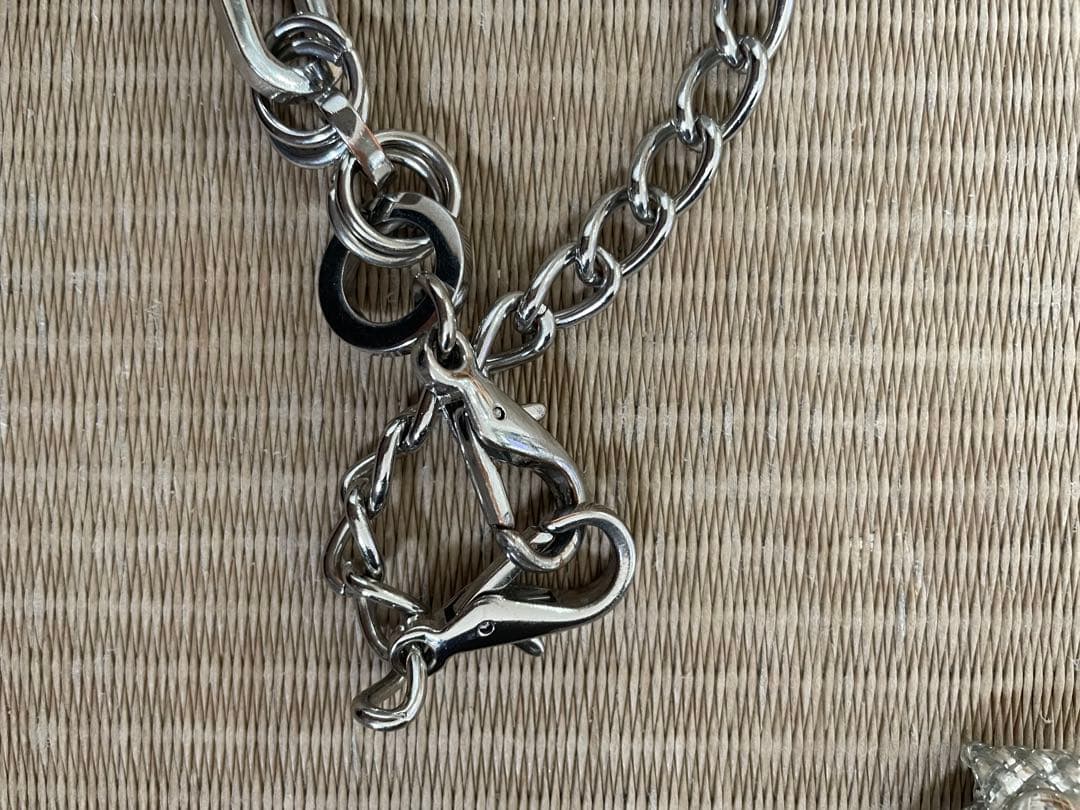 【美品】アンテプリマ　パッロンチーノ　2WAY ショルダーバッグ　シルバー