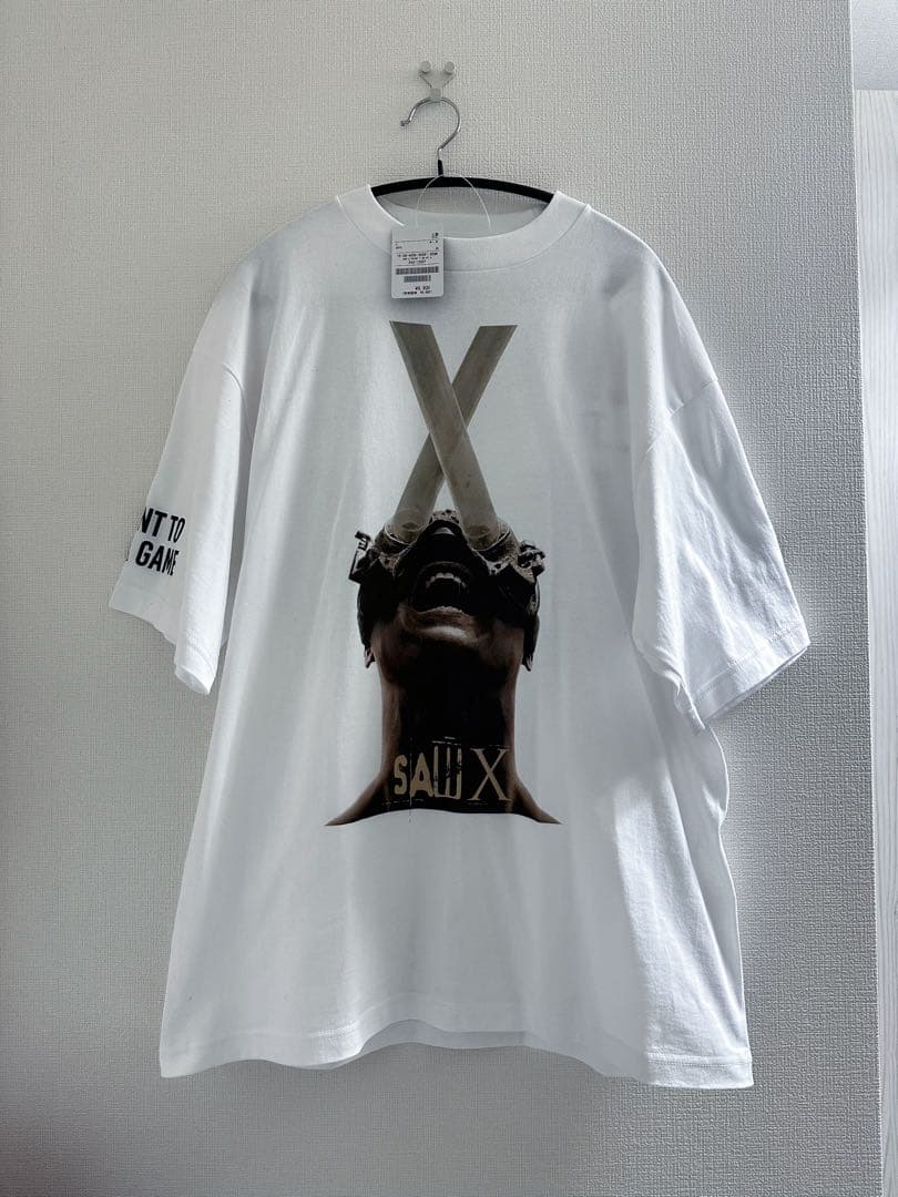 新品 SAW X グラフィックTシャツ L ホワイト