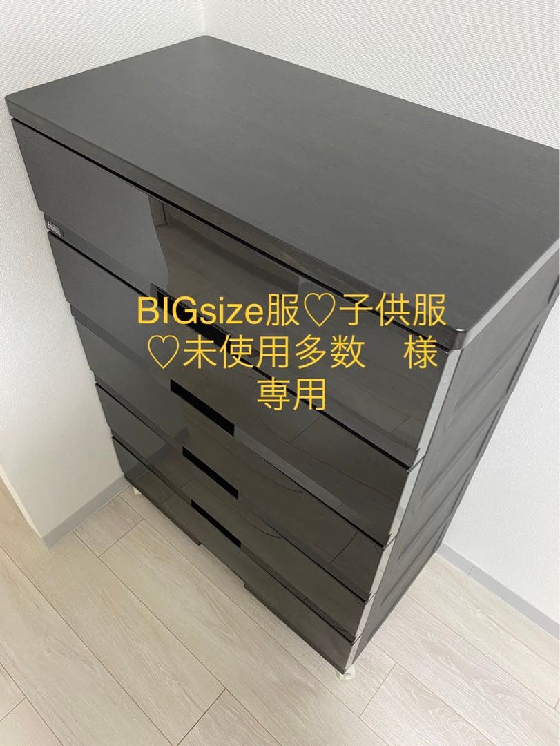 ※専用出品　ニトリ天馬 フィッツプラスプレミアム 5段 ブラック キャスター付き