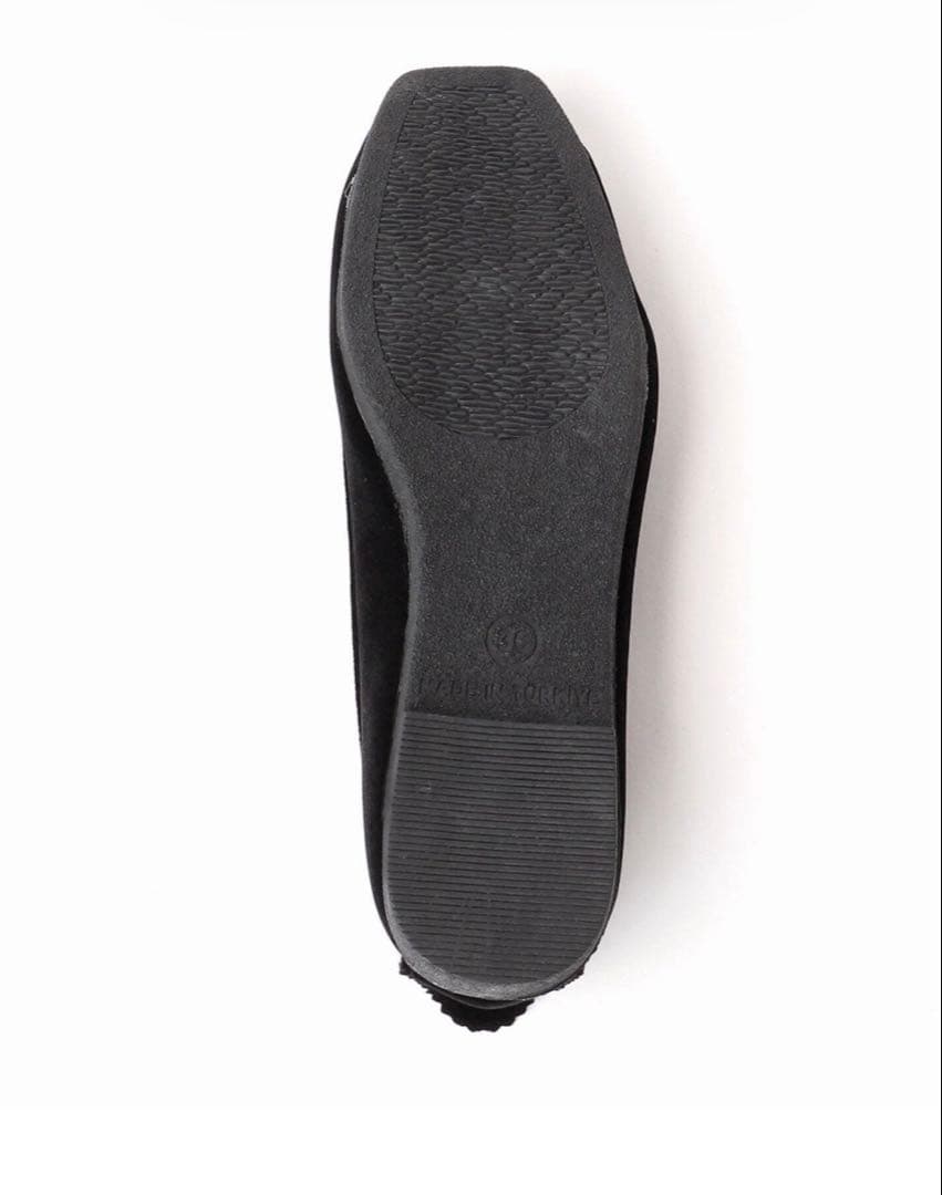 新品IENA MALUS/マリュス VELVET BIJOU SHOES