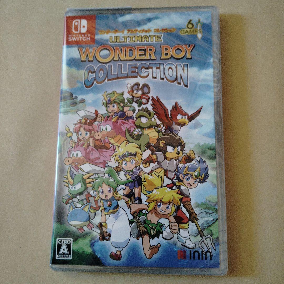 新品未開封　ワンダーボーイ　アルティメット　コレクション　Switchソフト
