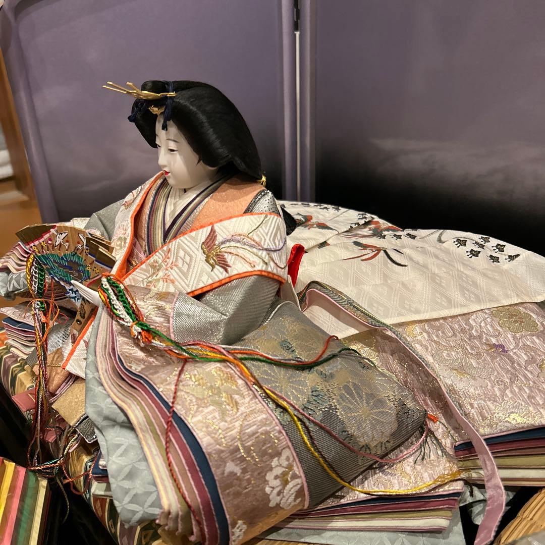 雛人形（親王）　台2つ