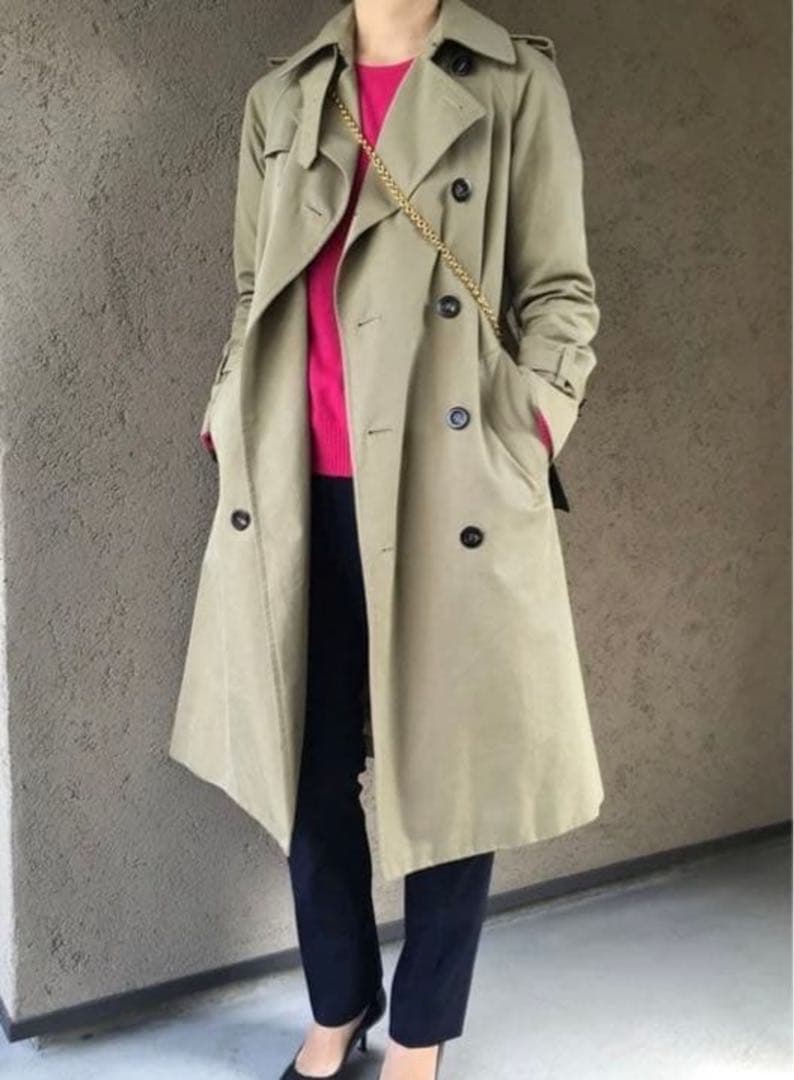 ドゥロワー　トレンチコート　40