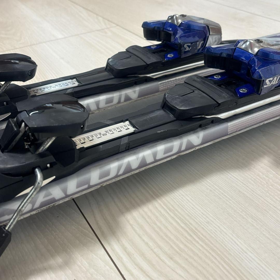 【良品】SALOMON スキー 3点セット 送料無料　匿名配送