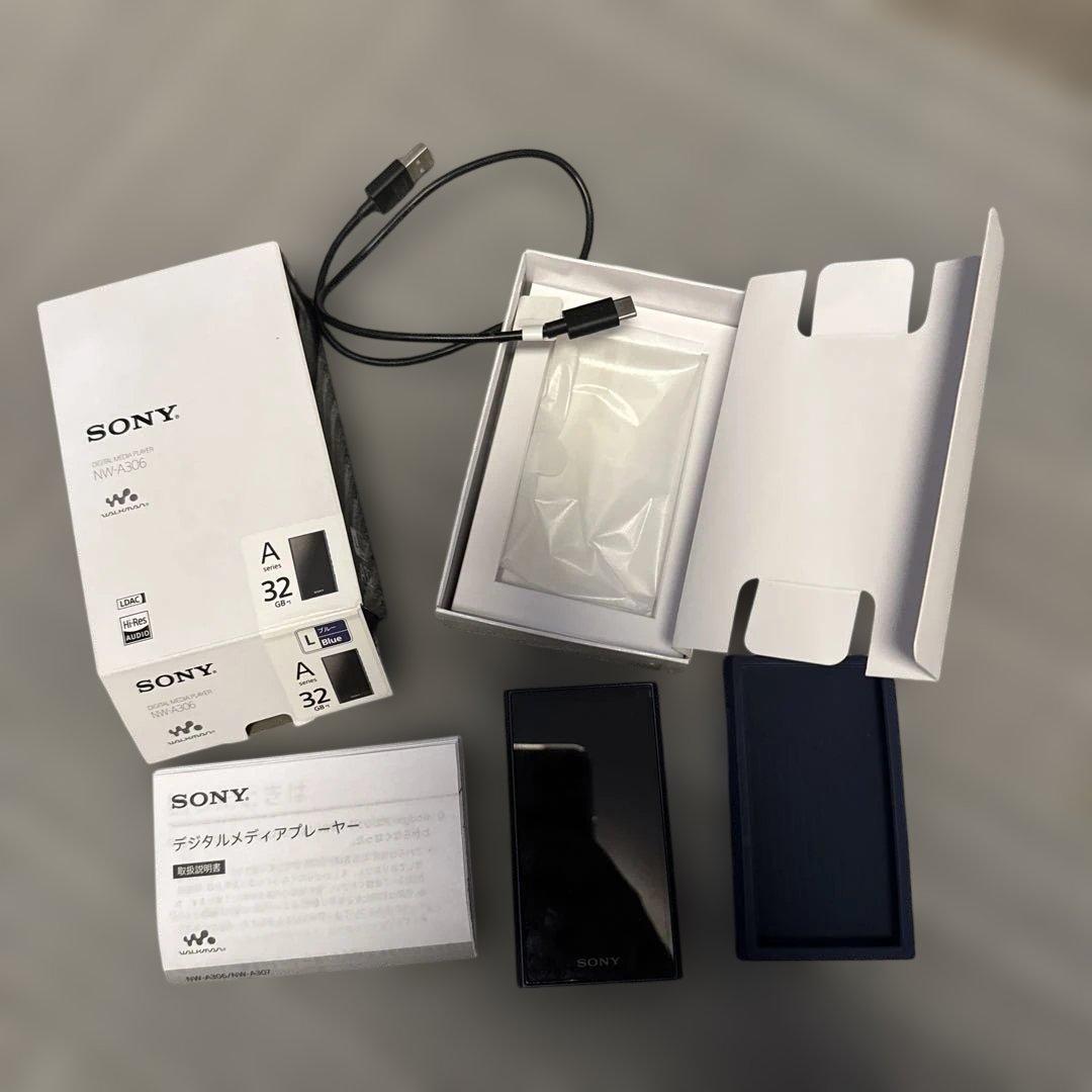 SONY NW-A306 ネイビー