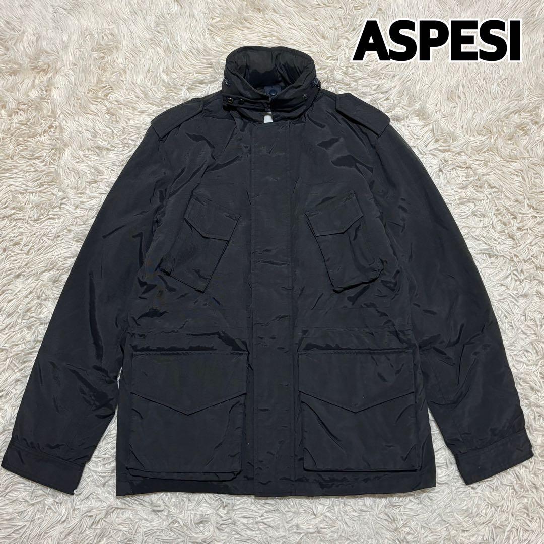 美品 アスペジ 中綿ライナー付 M65 ミリタリージャケット 2WAY 春秋冬