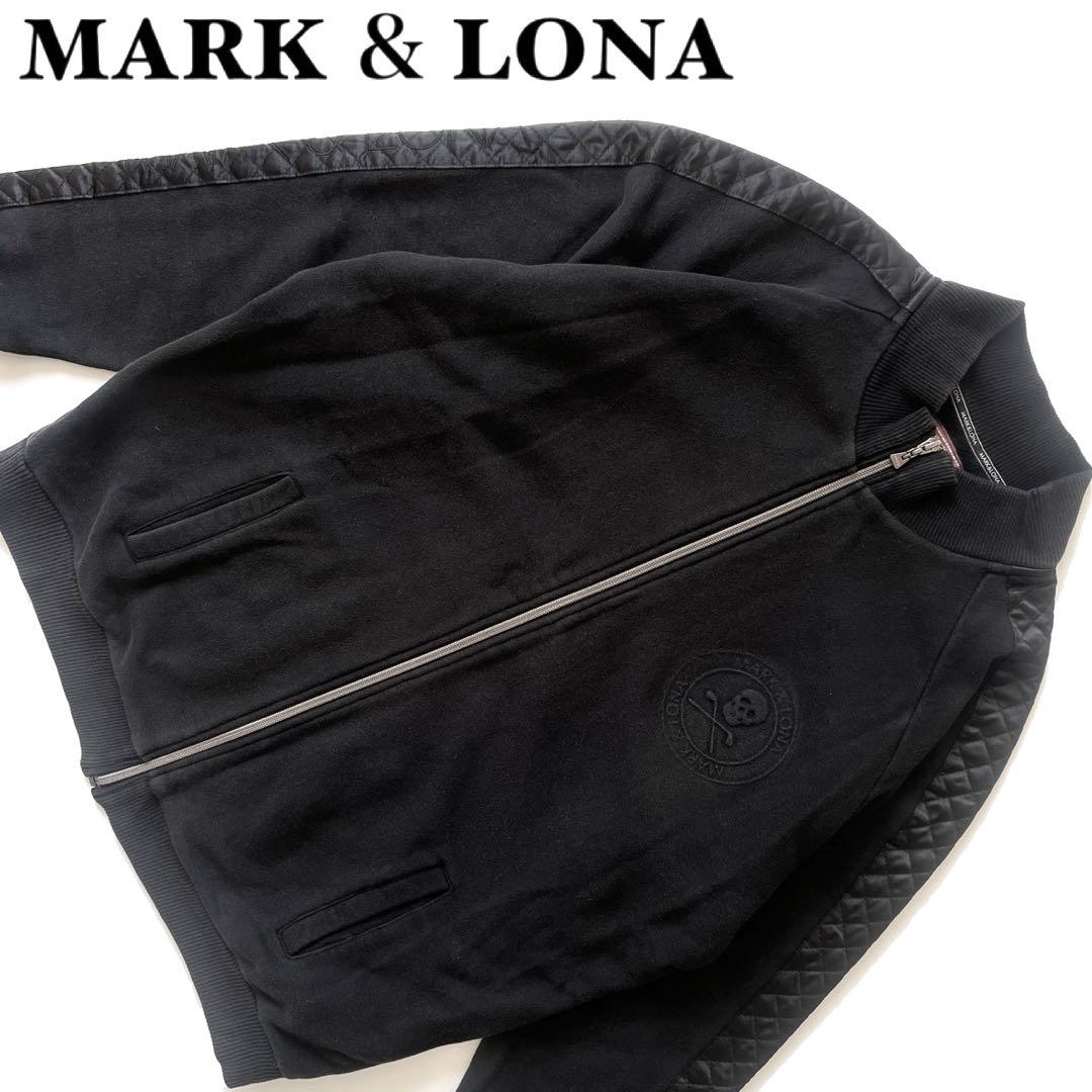MARK&LONA マークアンドロナ　ジップ　ジャケット　メンズ　ゴルフ　黒