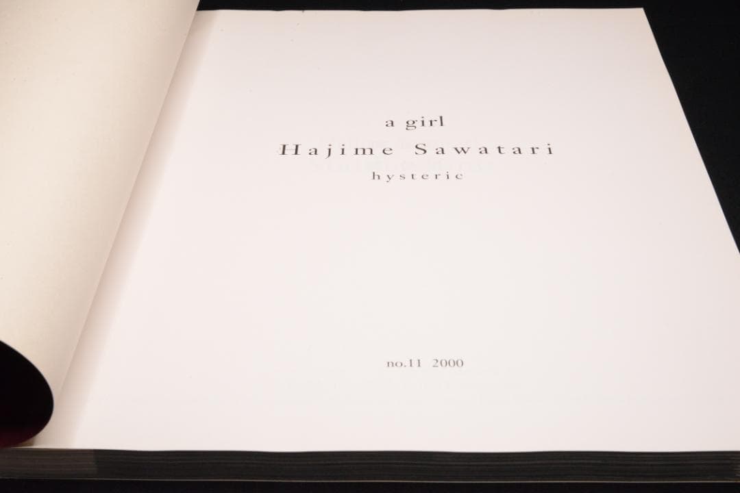 【a girl hysteric no.11】 沢渡朔　★★大幅に値下げしました