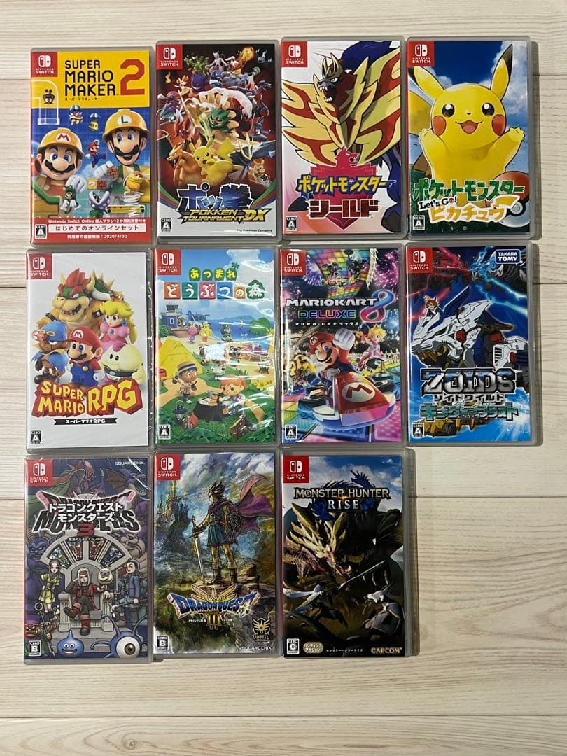 任天堂Switch ソフトまとめ売り11本