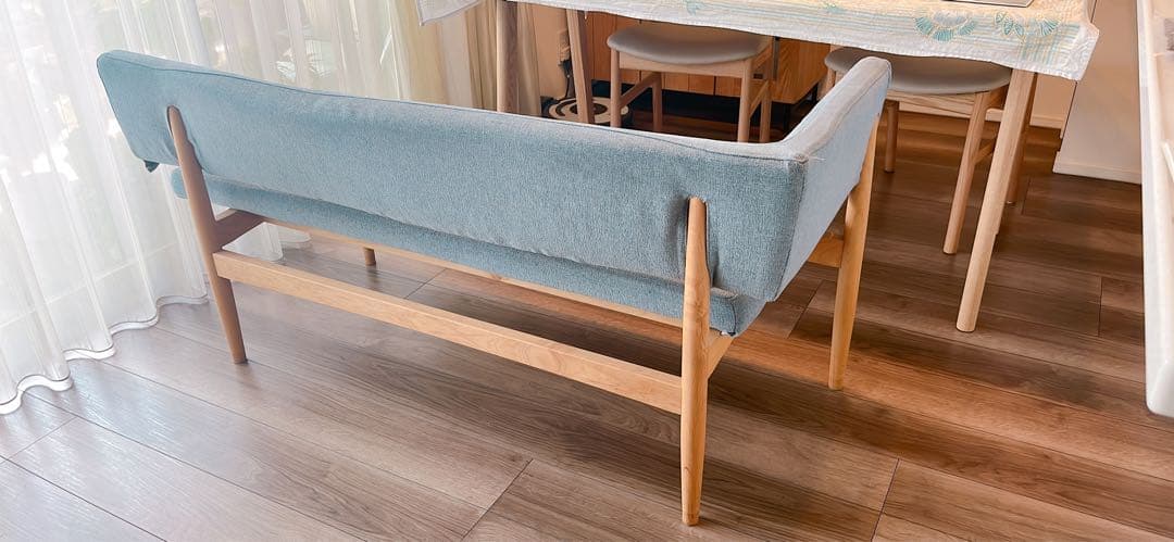 MOMO NATURAL L型 ベンチソファー ダイニングチェア